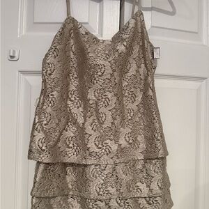 Elegant Lace Layered Top